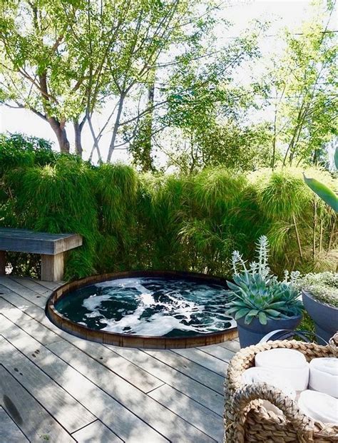 Gorgeous Small Hot Tub Ideas You Might Want To Steal Decortrendy Hot