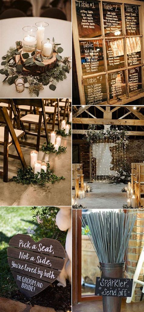 ️ 25 Budget Friendly Rustic Wedding Decoration Ideas Emma Loves