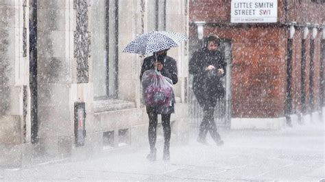 Rain And Wind Warnings Amid Unseasonably Cold Temperatures