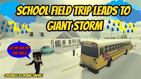 Greenville Wisc Roblox L School Field Trip Driving Empire Storm Rp
