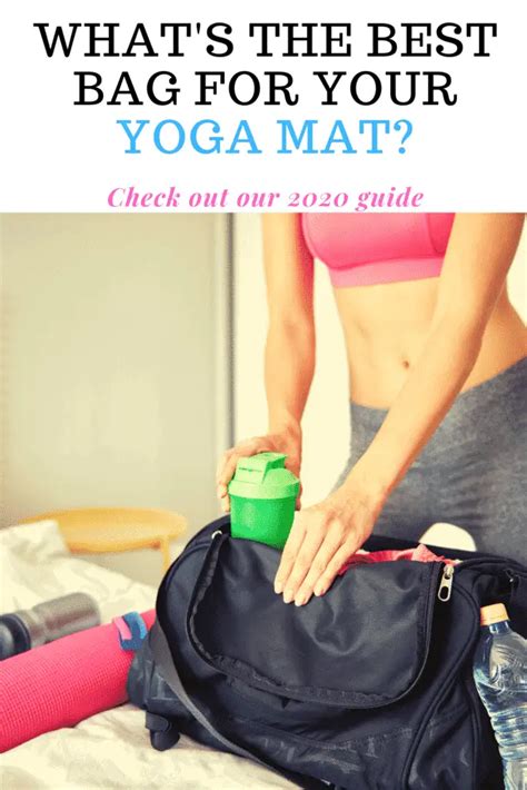 Whats The Best Yoga Mat Bag Check Out Our 2020 Guide Namaste Nourished