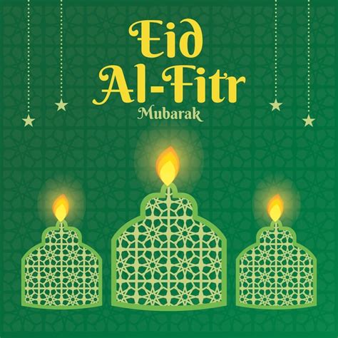 Selamat Hari Raya Aidilfitri O Eid Al Fitr Tarjeta De Felicitación
