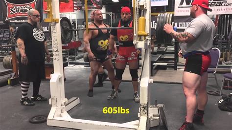 625lbs X 2 Raw Squat In Sleeves Youtube