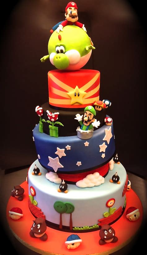 Geek Art Gallery Sweets Super Mario Cake