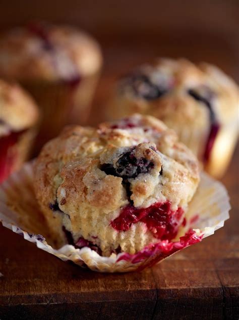 Mixed Berry Buttermilk Muffins Recipe Driscolls Recipe