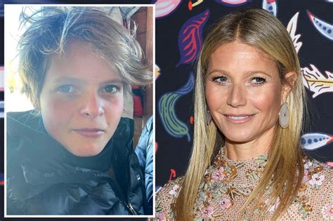 Gwyneth Paltrow Gives Fans A Rare Glimpse Of 15 Year Old Son Moses
