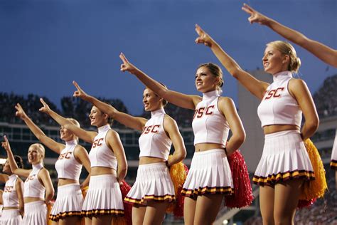 Usc Cheerleaders Right Place Right Time Pics Myideasbedroom Com