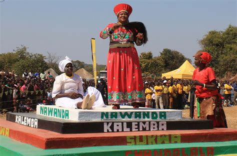 Kwilimuna Ceremony Cultural Ceremonies In Masaiti Zambia