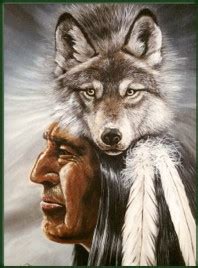 Wolf Man Nico Bulder Wildlife Painter