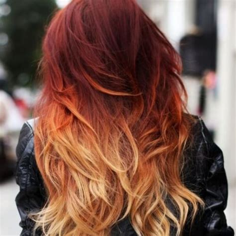 Ombre Hair Reddish Brown