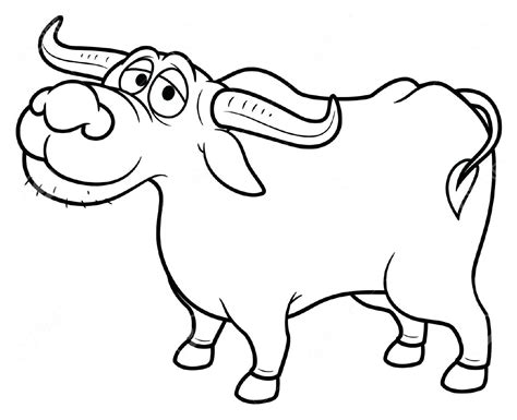 Print coloring pages by moving the cursor over an image and clicking on the printer icon in its upper right corner. Buffalo Coloring Page at GetColorings.com | Free printable ...