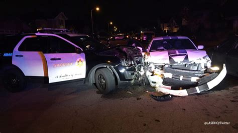 Deputy Hurt After Norwalk Chase Ends In Crash