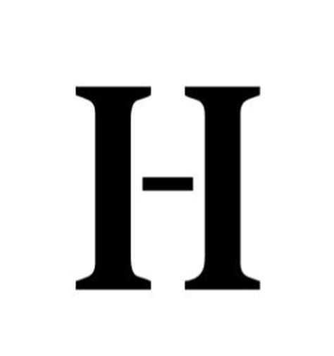 Letter H Stencil Made From 4 Ply Mat Board Stardos Font Etsy