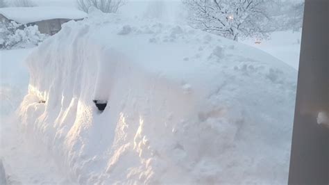 53 Inches Of Snow In 30 Hours Erie Pennsylvania Pics