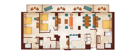 30 Marriott Ko Olina 3 Bedroom Floor Plan Floor Villas Beach Olina Ko