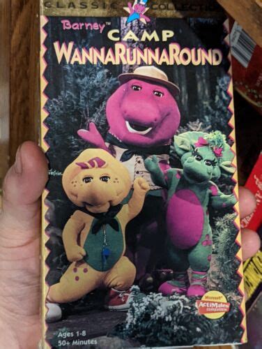 Barneys Camp WannaRunnaRound Classic Collection VHS Tape Sing Along Songs EBay