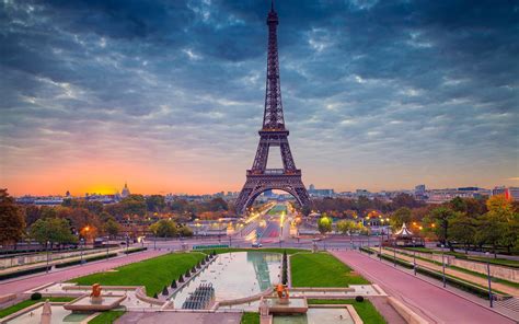 Eiffel Tower Paris Beautiful View Full Hd 2k Wallpaper