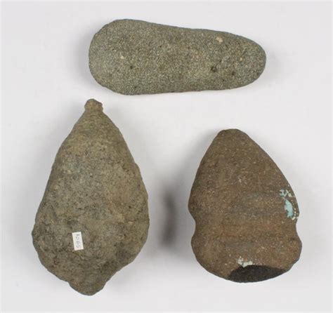 Sold Price 3 Paleo Native American Stone Tools November 5 0120 11