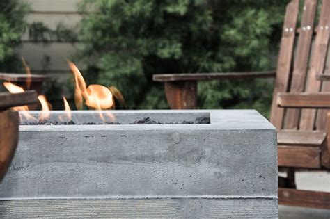 10 Genius Garden Hacks With Poured Concrete Gardenista Fire Pit