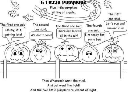 I've designed 5 free printable pumpkin coloring sheets you can download for a kid's halloween party, a fun thanksgiving activity, or some relaxing entertainment on a chilly fall day. 5 little pumpkins - Google Search | Pumpkin coloring pages ...