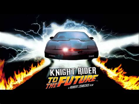 Knight Rider Back To The Future Mashup Knight Rider Cute Disney