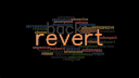 Revert Synonyms And Related Words What Is Another Word For Revert