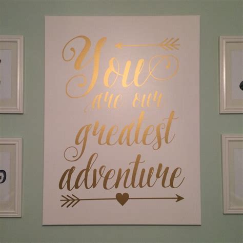 You Are Our Greatest Adventure Vinyl Wall Decal Art Nursery Etsy