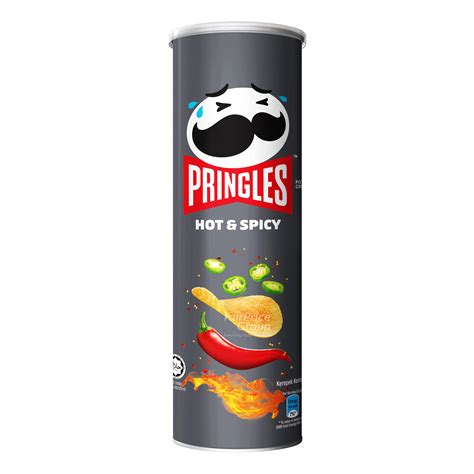 Pringles Potato Crisps Hot Spicy Ubicaciondepersonascdmxgobmx