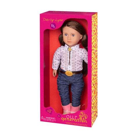 Our Generation Darcy Lynn 18 Cowgirl Doll Top Toys