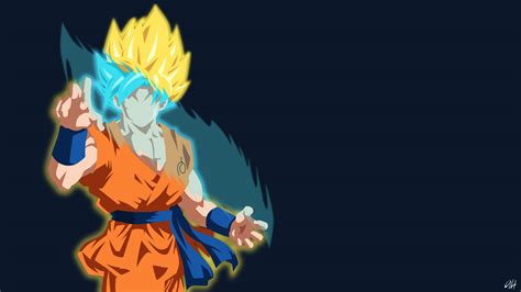 Goku Minimalist Hd Anime 4k Wallpapers Images Backgrounds Photos