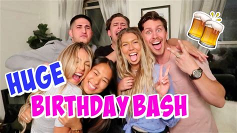 Huge Birthday Bash Youtube