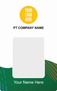 Free Employee ID Card | Free Designs | Id card template ...