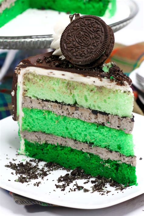 I use a cheaper brand of cookies as it doesn't have to be oreos. Ultimate Mint Oreo Cake Recipe - Birthdays or Any Day!