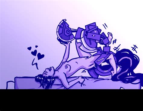 Rule 34 Chell Female Glados Grinding Heart Human Machine