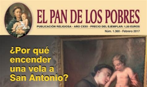 El Pan De Los Pobres La Revista Religiosa Que Lleva Informando 121