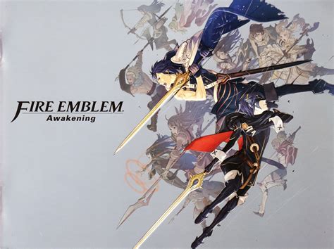 Fire Emblem Awakening Gamestop Exclusive Limited Edition Mini Art