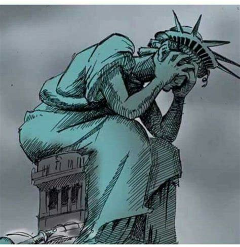Statue Of Liberty Crying Drawing At Explore