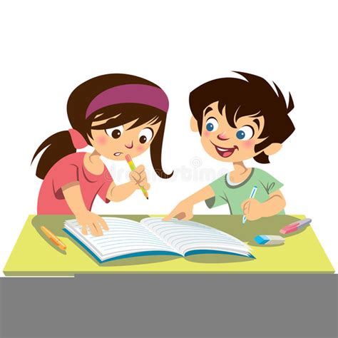 Children Reading Together Clipart Free Images At Vector