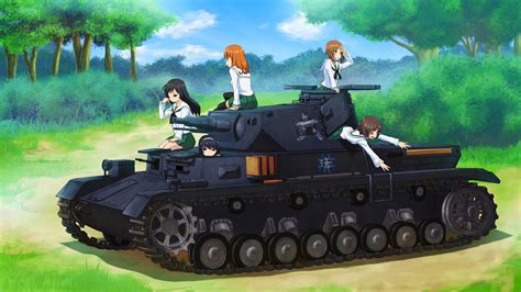 Anime Girls Und Panzer Wallpaper 337832 Resolution 3200x1800 Px