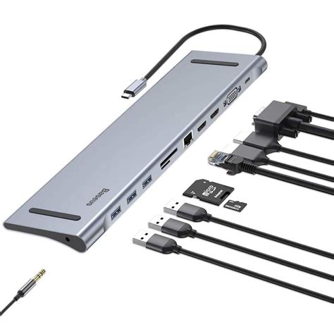 Baseus 11 In 1 Type C Usb C Hub Adapter With 3 Usb Price In Bangladesh