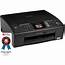 Brother MFC J220 Color All In One Inkjet Printer B&ampH