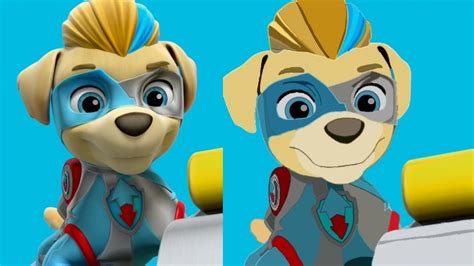 Paw Patrol Tuck Speed Drawing Mighty Pups Super Paws Pups Meet The