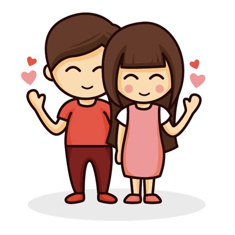 Drawing Cartoon Couple Love Cartoon Couple Png Download 596596