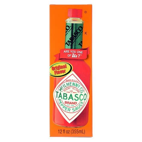 Mcilhenny Tabasco Original Flavor Pepper Sauce 12 Oz Pack Of 6