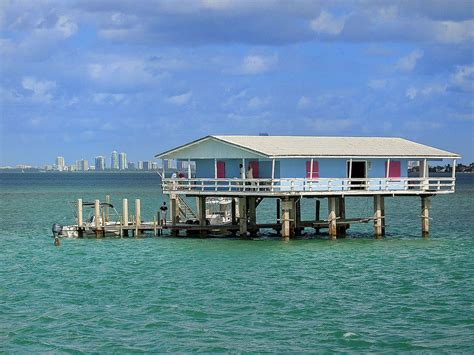 Stiltsville, Biscayne Bay, Miami, Florida. | Key biscayne florida, Florida, Miami florida