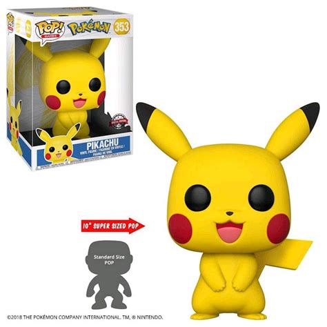 Funko 31542 Pop Games Pokémon S1 Pikachu De 10 Pulgab014t613is