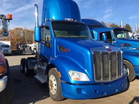 2015 Peterbilt 579 Tandem Axle Day Cab Truck Paccar Mx 430hp Manual