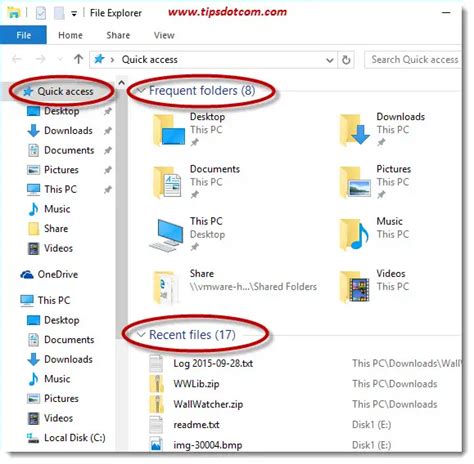 What Is Quick Access In Windows 10