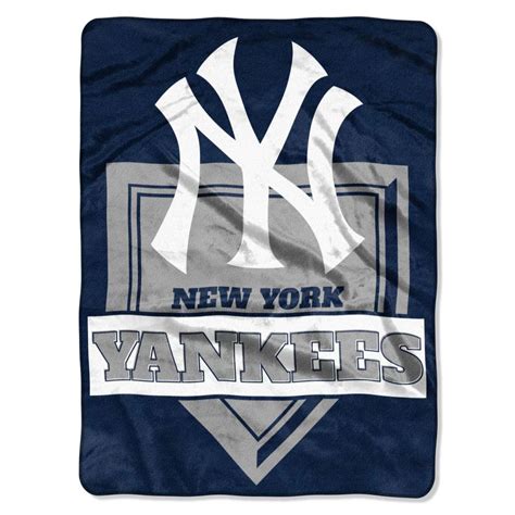 New York Yankees Blanket 60x80 Home Plate Design Swit Sports