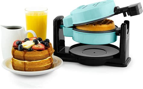 Nostalgia Mymini Flip Belgian Waffle Maker Waffle Iron